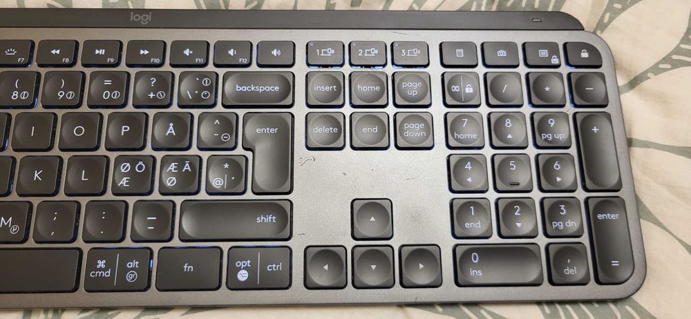 Logi MX Keys Logitech Tastatura Wireless Bluetooth fuctionala  160 Lei