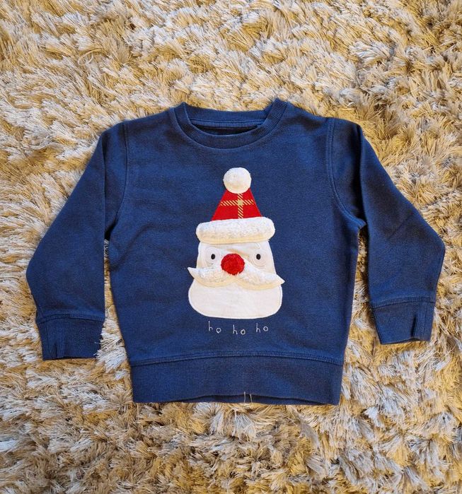 Bluza NEXT, 92-98 (2-3 ani) cu Mos Crăciun