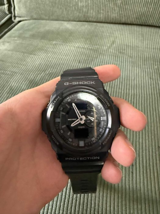 Ceas Casio G-Shock GA-150 negru, analogic și digital