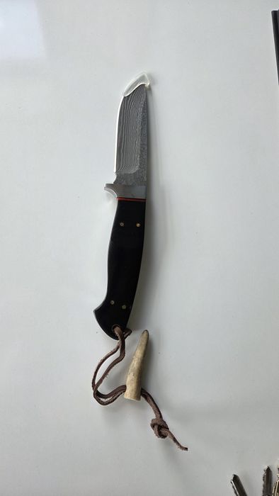 Cuțit Vânătoare Parforce Damasc (Damastmesser) – Nou, cu  cutie