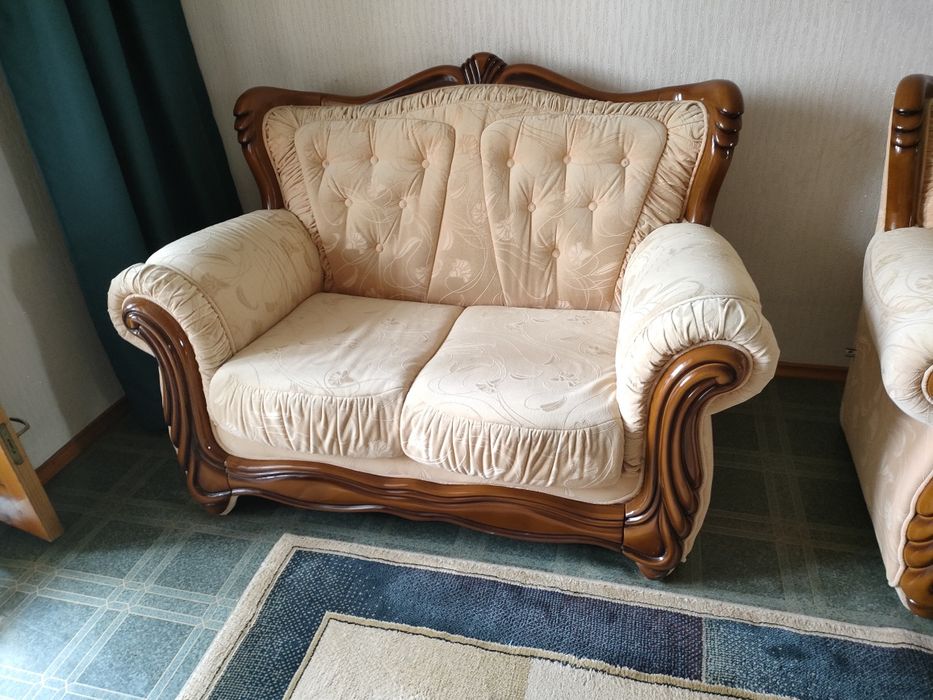 Диван + мини диван+кресло.