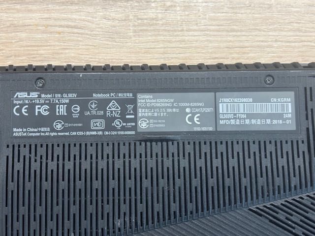 Laptop ASUS ROG Strix GL503VD-FY064 Gaming