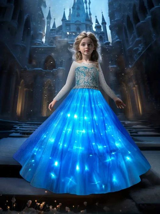 детски светещ кринолин за под пола или рокля