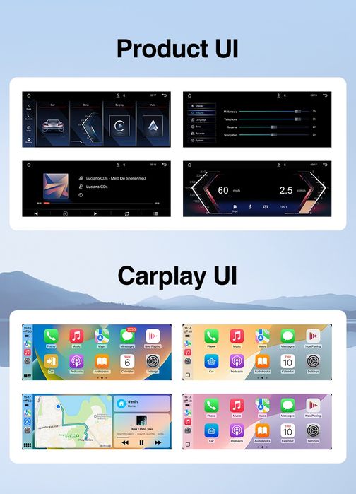 Display Navigatie Mare NBT  Carplay BMW F30 F31  F34 F32  F33 F36 Seria 3 Seria 4 Plug& Play