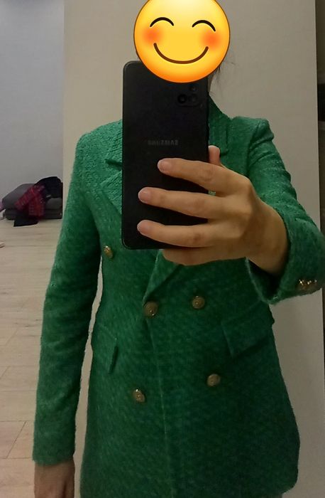 Пиджак твидовый женский