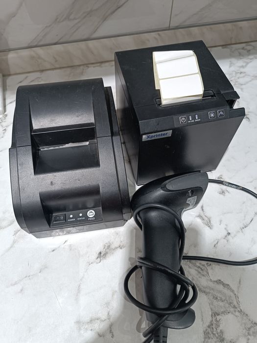 Торговое оборудование, Принтер чеков, принтер этикеток