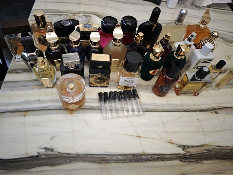 Стъклени шишенца за отливки на парфюми 3 и 5 ml