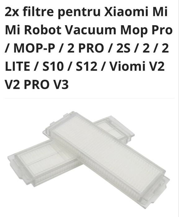 Set 2 filtre robot Xiaomi ami Vacuum