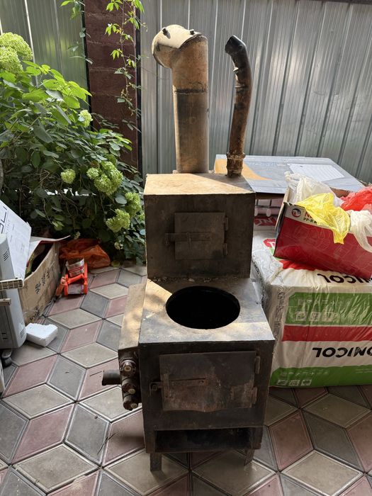 Печь на твердом топливе