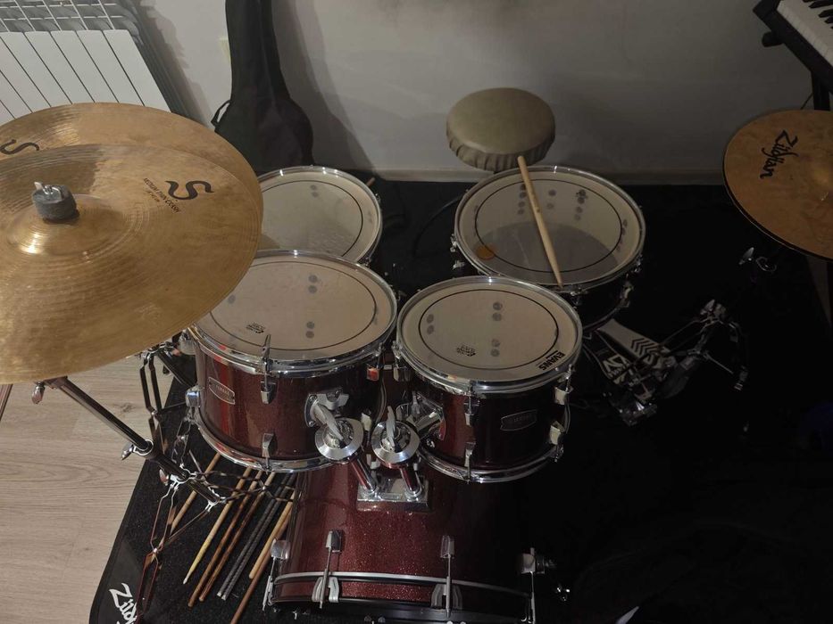 Акустични барабани Yamaha RDP2F5-BGG Rydeen Burgundy Glitter