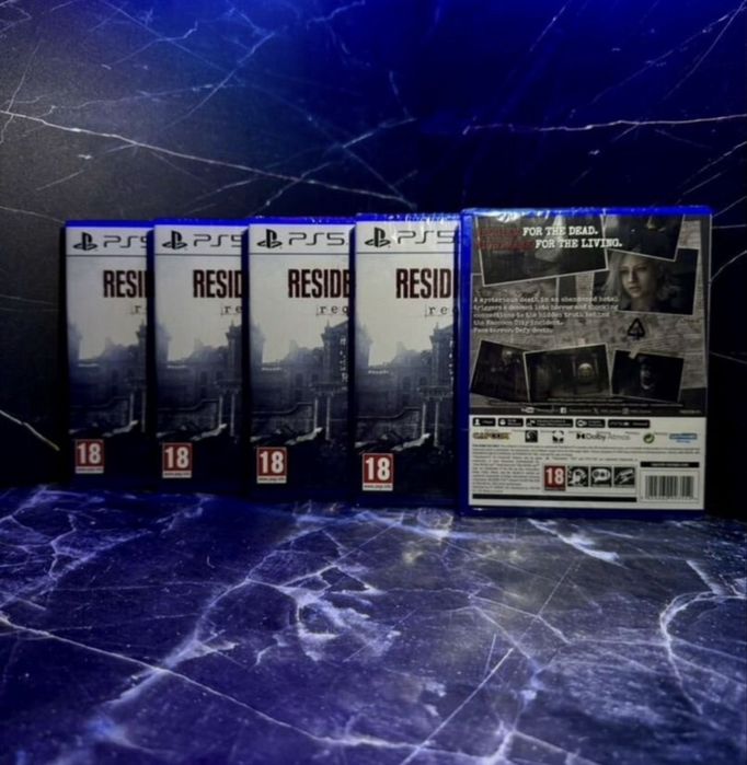 PS5 ДИСК Resident Evil Requiem (Запечатанный в оригинальной пломбе)