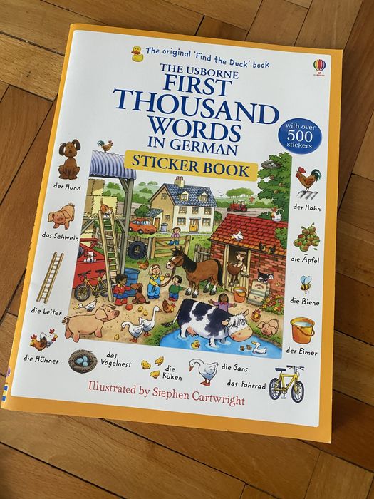 Carte Limba Germana cu stickere