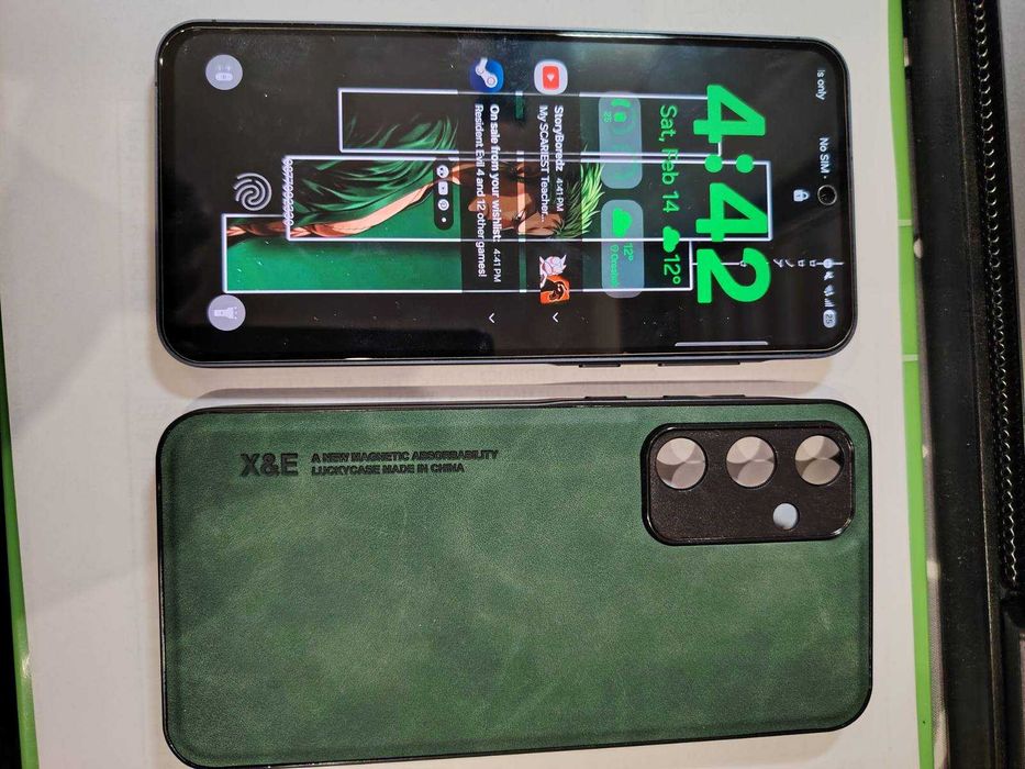 Samsung Galaxy A55 5G; калъф и оригинална кутия