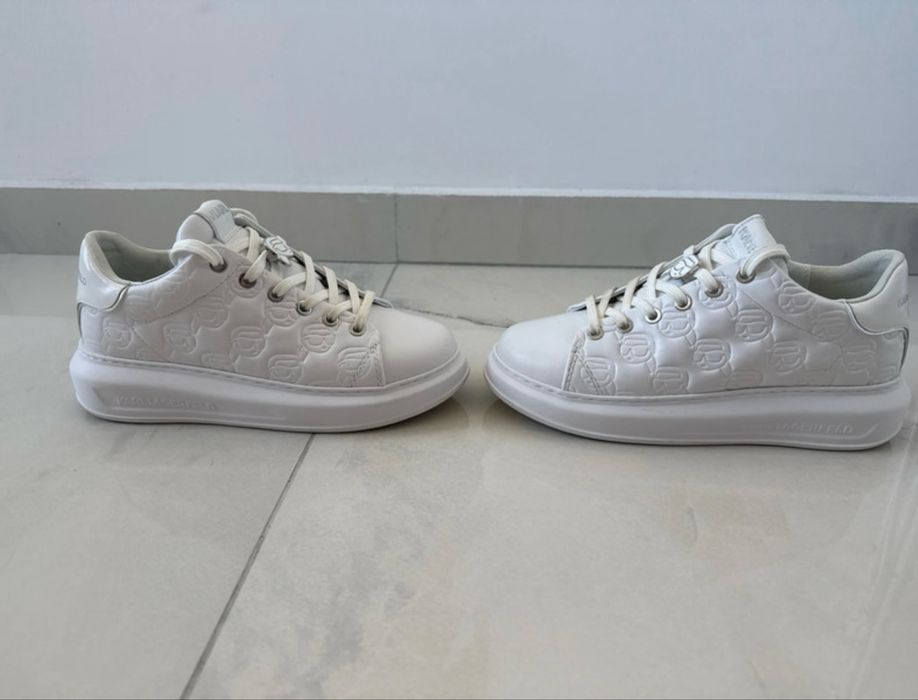 Pantofi sport wedge, Karl Lagerfeld, de piele, 37