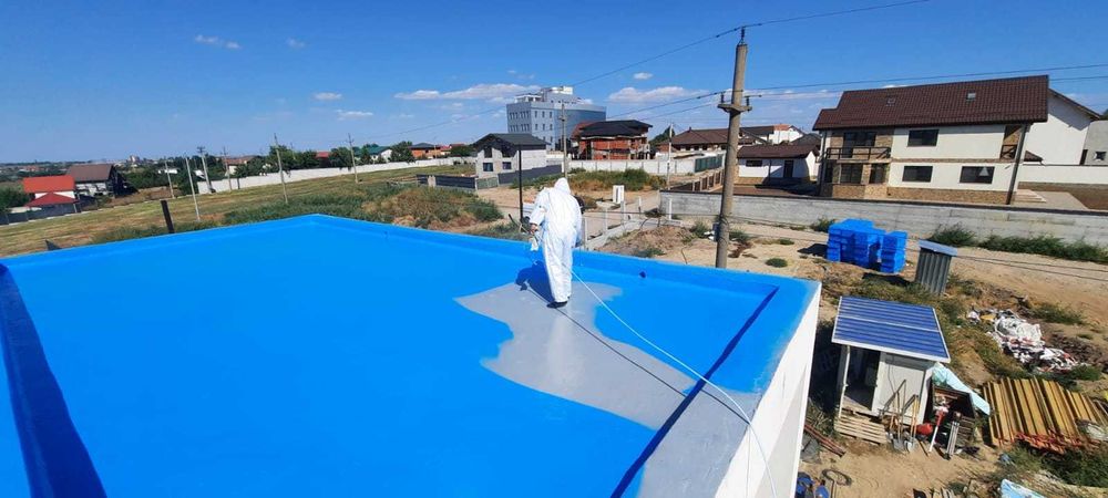 poliuree hidroizolatii terase , acoperisuri , fundatii si piscine