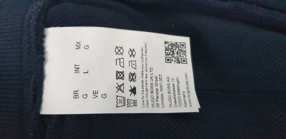 Hugo Boss HUGO Doak194_E  Cotton Pant  L НОВО!  ОРИГИНАЛ Мъжко Долнище