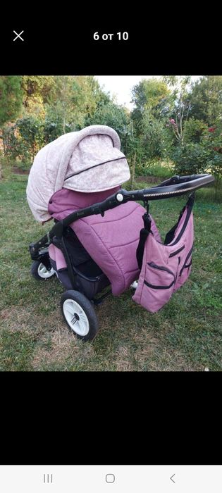 Бебешка количка с два коша
