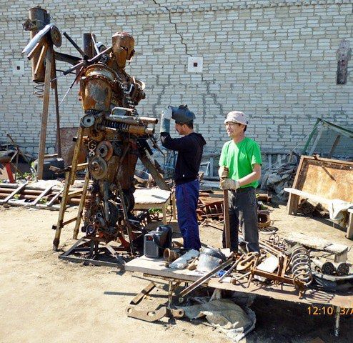 Арт металл скульптуры
