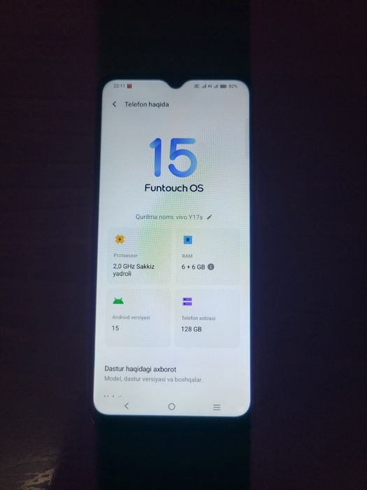 Vivo Y17s 12/128gb Sotiladi