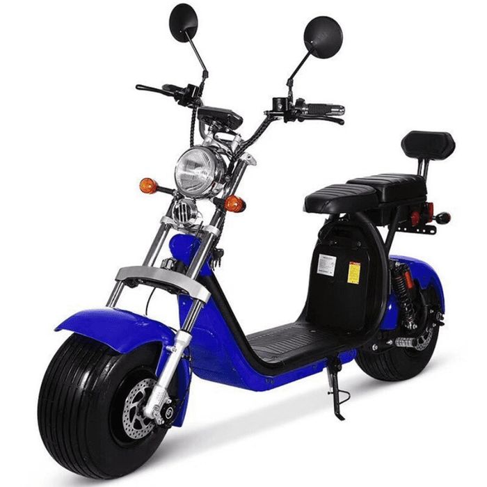 Scuter electric/Scuter Harley argint 1500W
