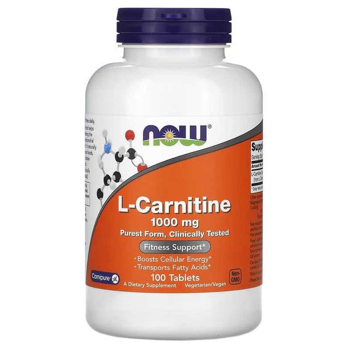 NOW Foods NOW L-Carnitine L Carnitine L-карнитин L-karnitin л-карнитин
