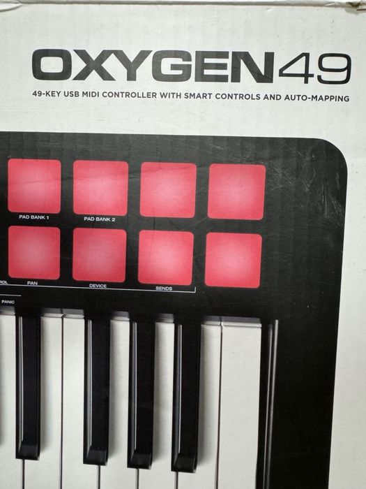 Продается синтезатор M-Audio Oxigen49