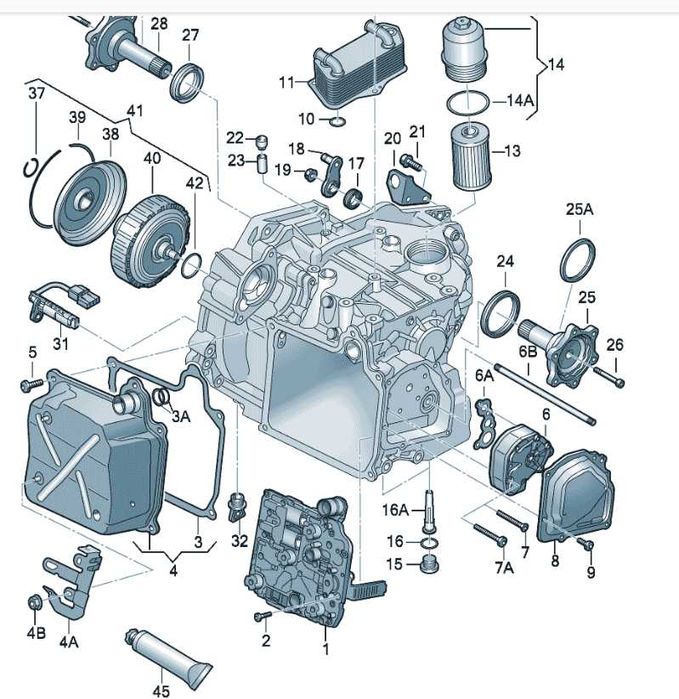 SET Kit ambreiaj  passat  B6 DSG  – NOU, cu garanție