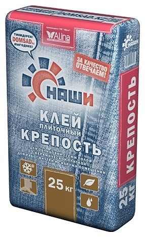 Клей кафельный Крепость