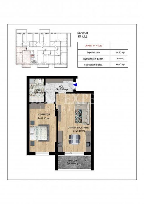 2 Camere Direct Dezvoltator|Incalzire in Pardoseala| Parcare inclusa |