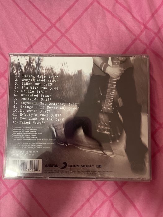 cd avril lavigne “let go”
