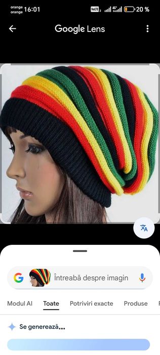 Căciulă fes unisex