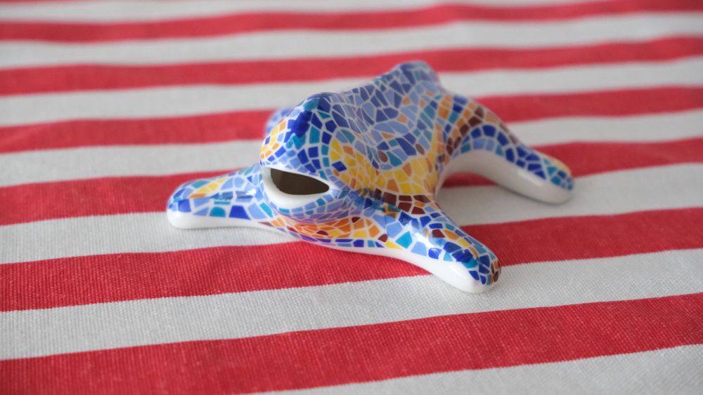 Ceramic Gaudi Lizard