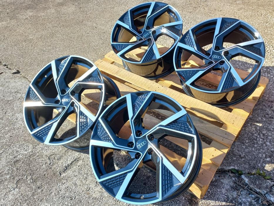 18 Audi RS2025 line A4 A5 A6 A7 A8 Q3 Q5 Rs6 Rs7 Black Diamond 8.5j