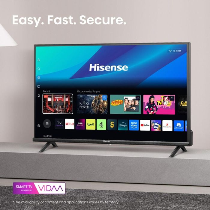Нов 40" лед телевизор Hisense