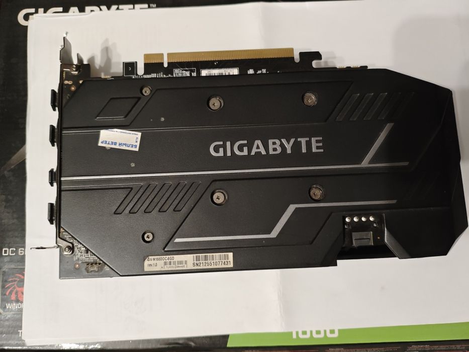 Продам видеокарту 1660