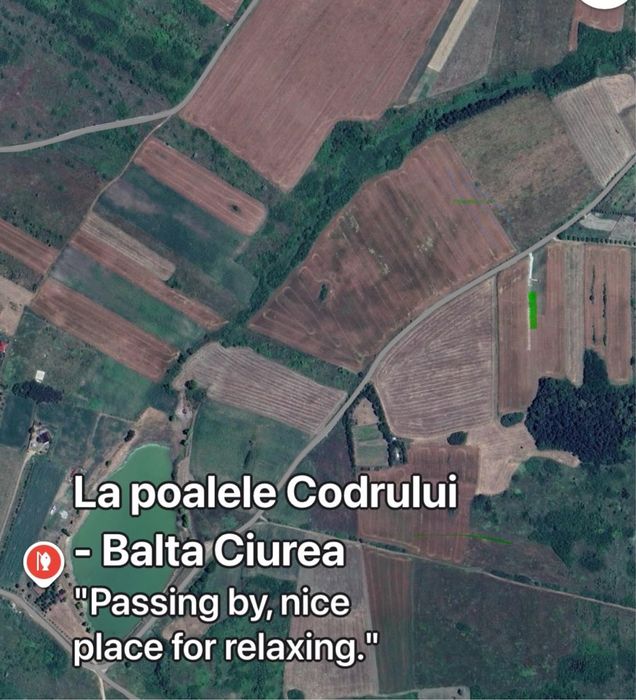 Teren intravilan ,Barnova ,Iași, 834 mp, priveliste panoramica deosebita,langa padure!