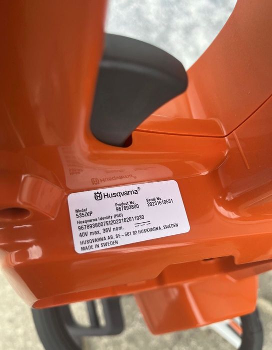 Drujba Husqvarna 535iXP / Stihl MSA 220C 36V Li-ion