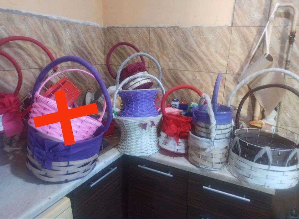 Корзины для цветов. Разные.