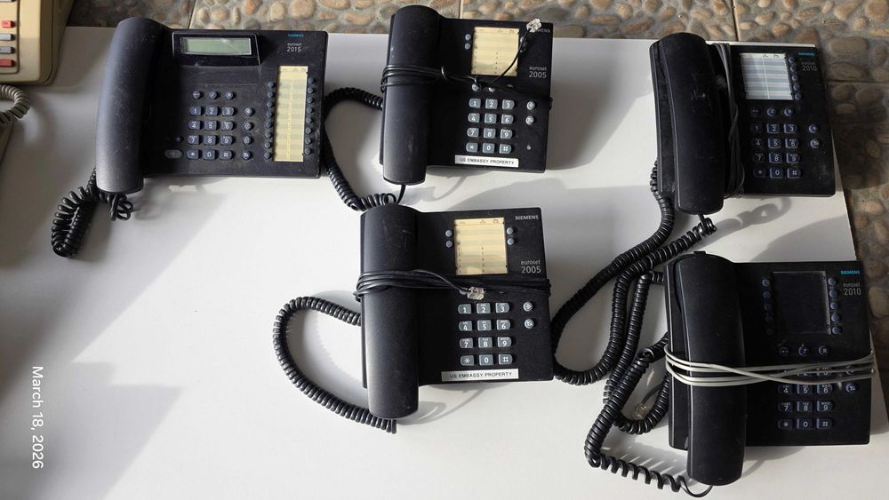 Vand 35 telefoane fixe Siemens