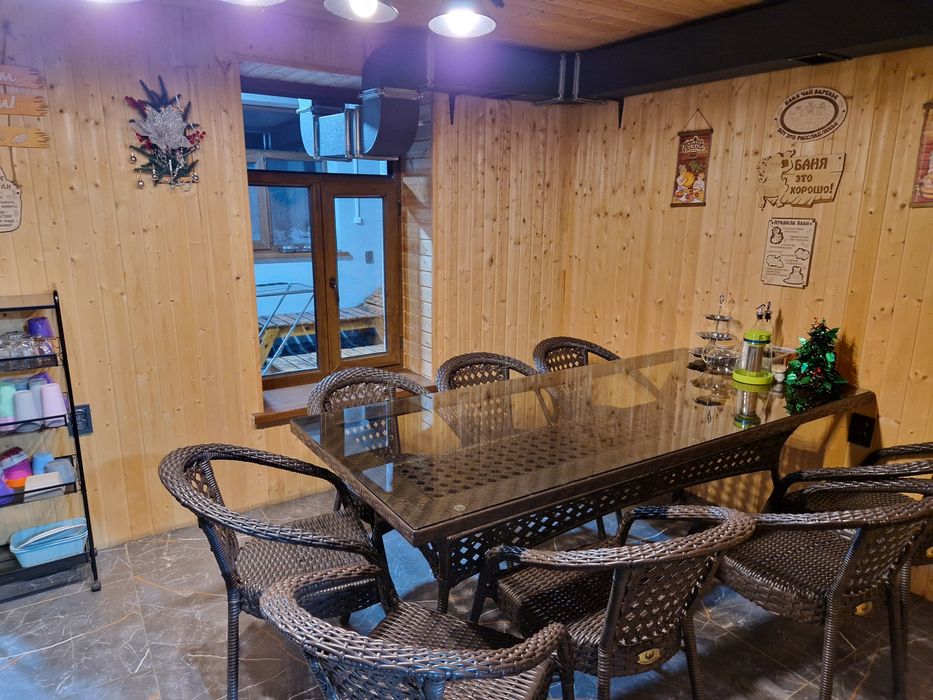 Аренда дачи коттеджа баня с крытым бассейном у реки дача коттедж