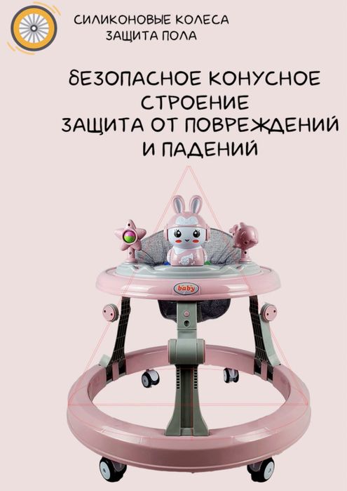 Продам ходунки детские!