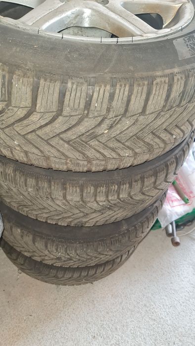 Алуминиеви джанти с нови гуми Mishelin Alpin 6 225/55/R17