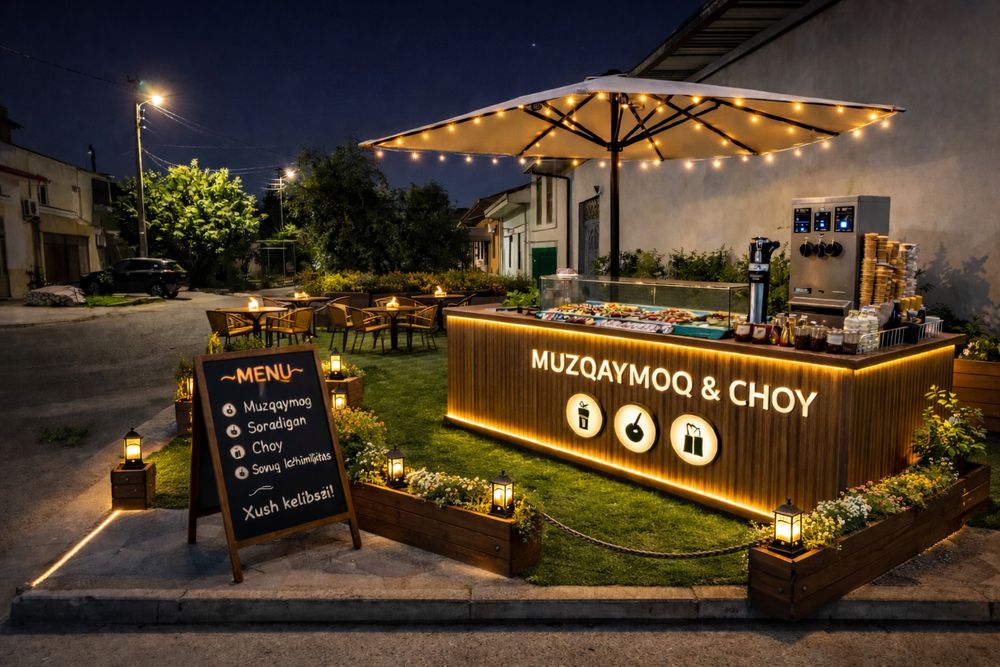 Ijaraga beriladi bines uchun ideal arenda muzqaymoq