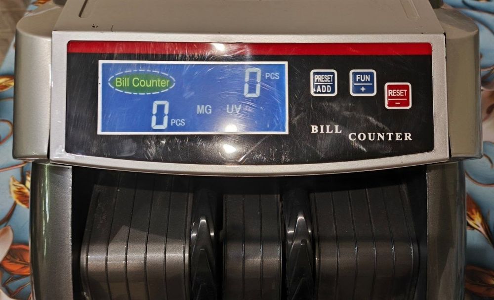 Счетчик банкнот / машинка для счета денег Bill Counter (UV / MG