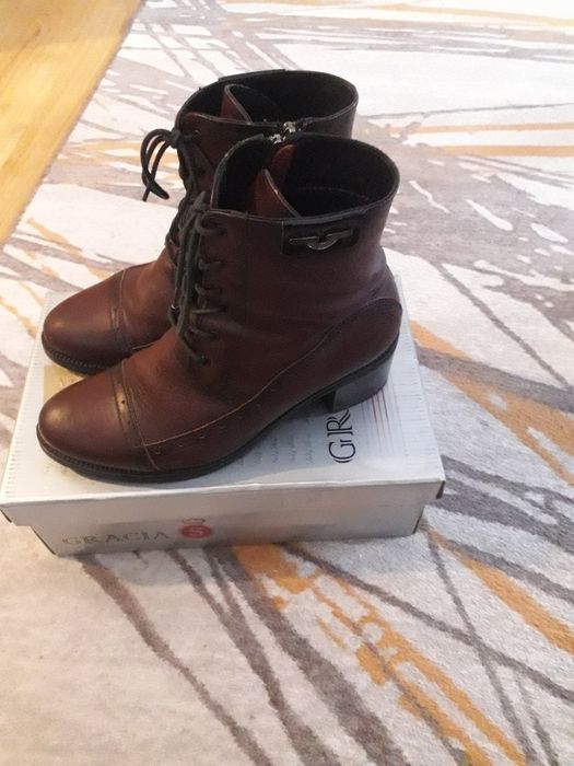 Дамски боти-39-ест.кожа