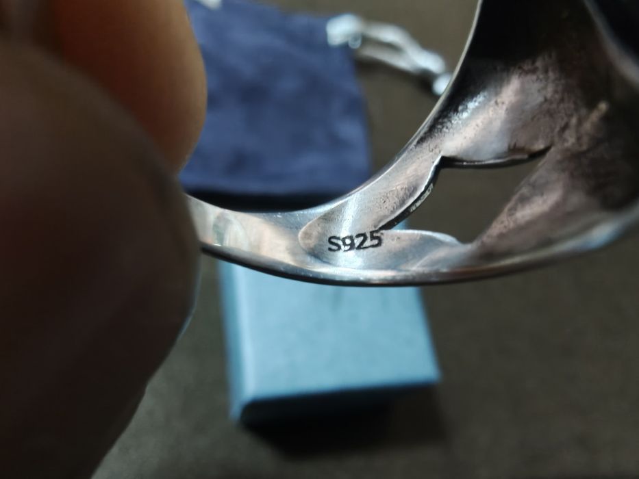 Мъжки сребърен пръстен 925