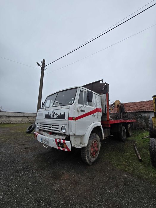 Kamaz с кран 53212