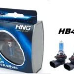Крушки Халогенни 2бр. HNG НВ4/9006 55W 12V с ксенонов ефект 5500K