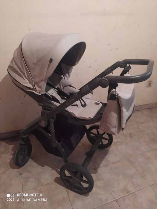 Бебешка количка 2в1 BLOOM GREY - ROAN