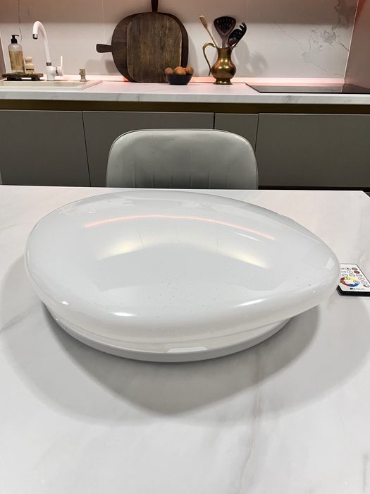 Plafonieră LED Eglo, dimerizabilă, 24 W, 45 cm + telecomandă